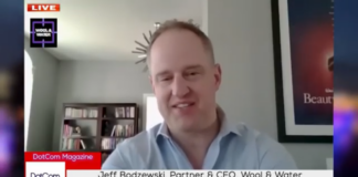Jeff Bodzewski, Partner & CEO, Wool & Water, A DotCom Magazine Exclusive Interview About Jeff: